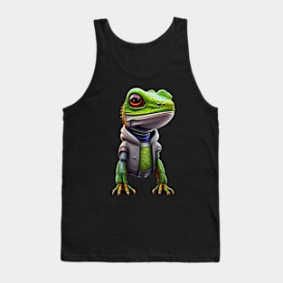 Robot Lizard Tank Top